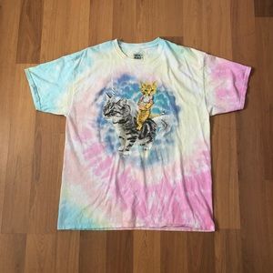Oversized Unicorn Cat T-Shirt